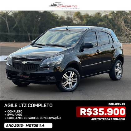 CHEVROLET AGILE 1.4 MPFI LTZ 8V FLEX 4P MANUAL CHEVROLET AGILE 1.4 MPFI LTZ 8V FLEX 4P MANUAL